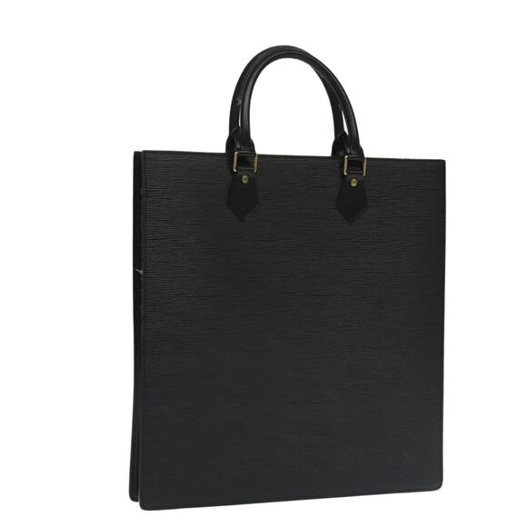 LOUIS VUITTON Epi Sac Plat Hand Bag Black M59082 - Picture 1 of 16